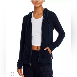 FREECITY Superfluff Lux Logo Zip Hoodie